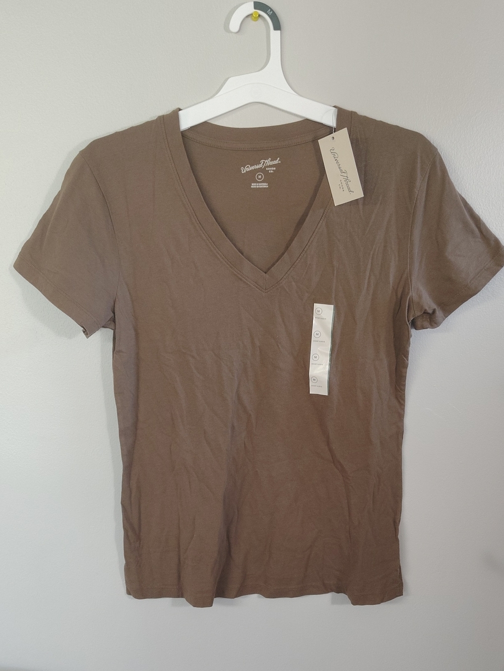 Target Tonka Bean Brown M Crew Tee - Solid Brown